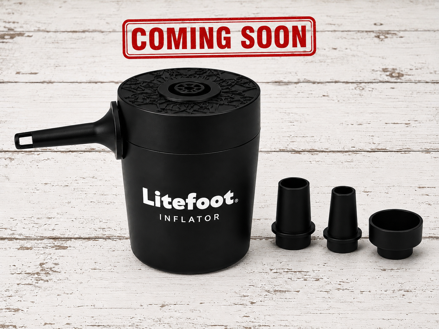 Litefoot Inflator with logo